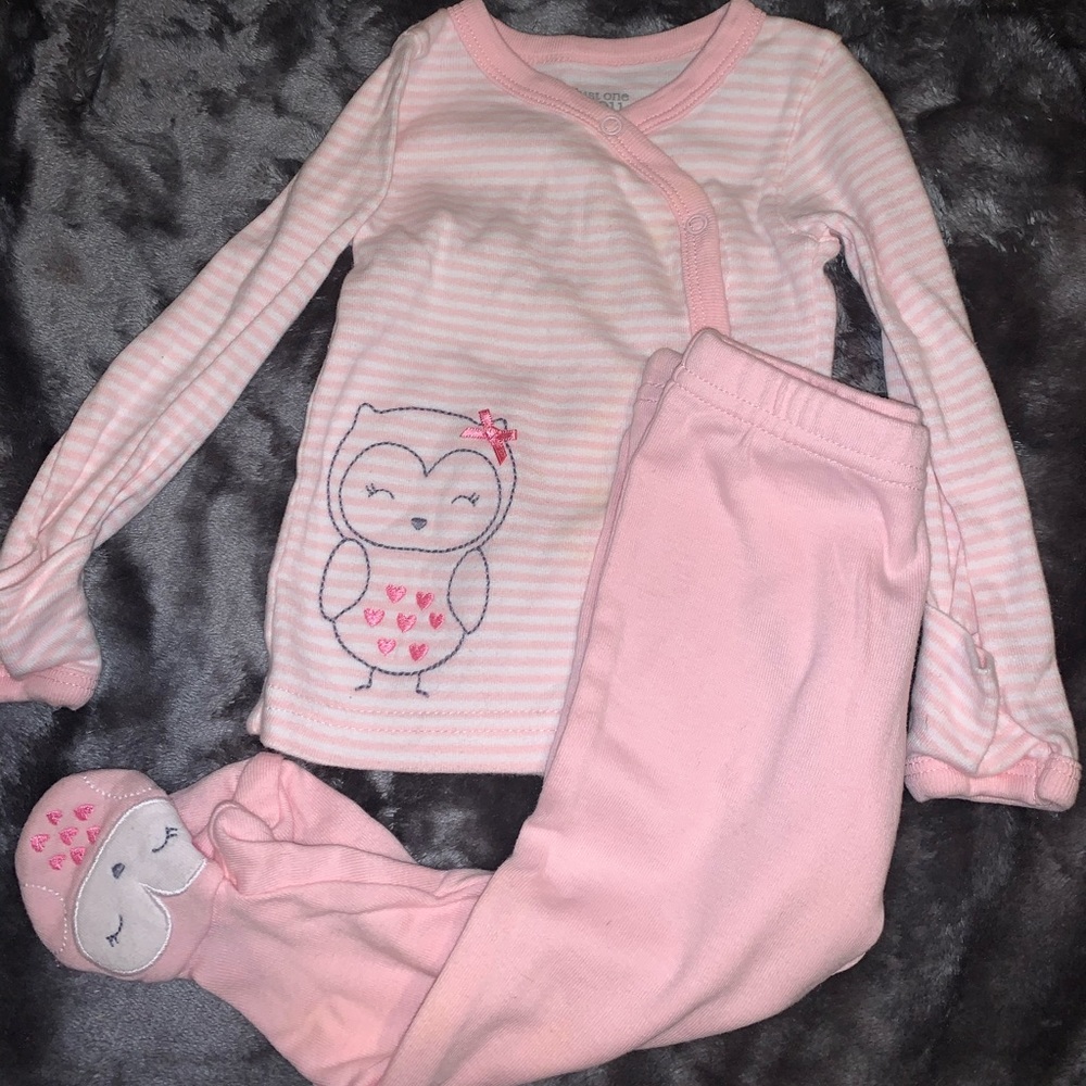 Baby girl matching set